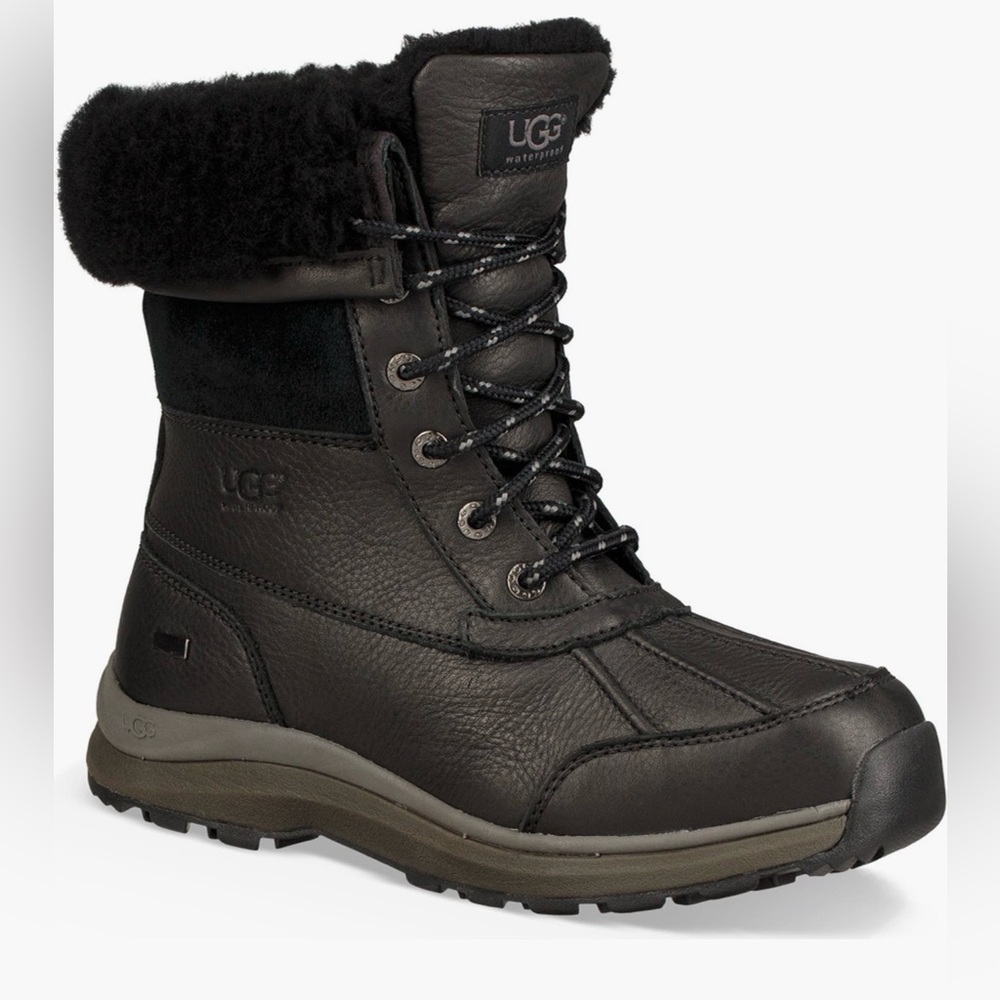 UGG Women's Adirondack III Black Winter Boots